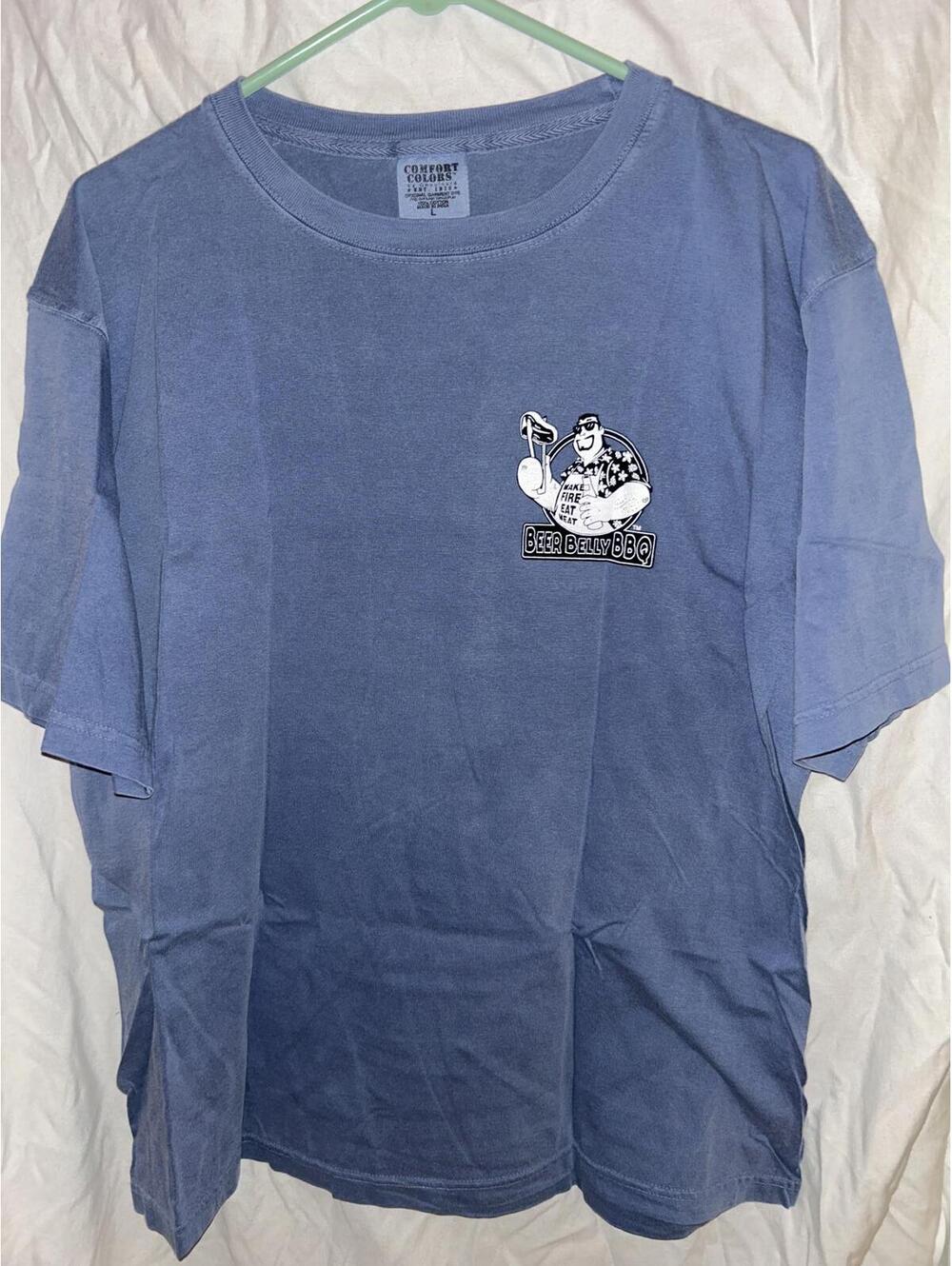 Old Guys Rule Chillin N' Grillin' Men's BBQ T-shirt in Size Large